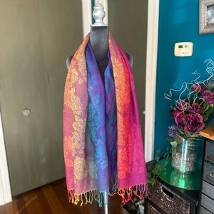 Multicolor Floral Scarf